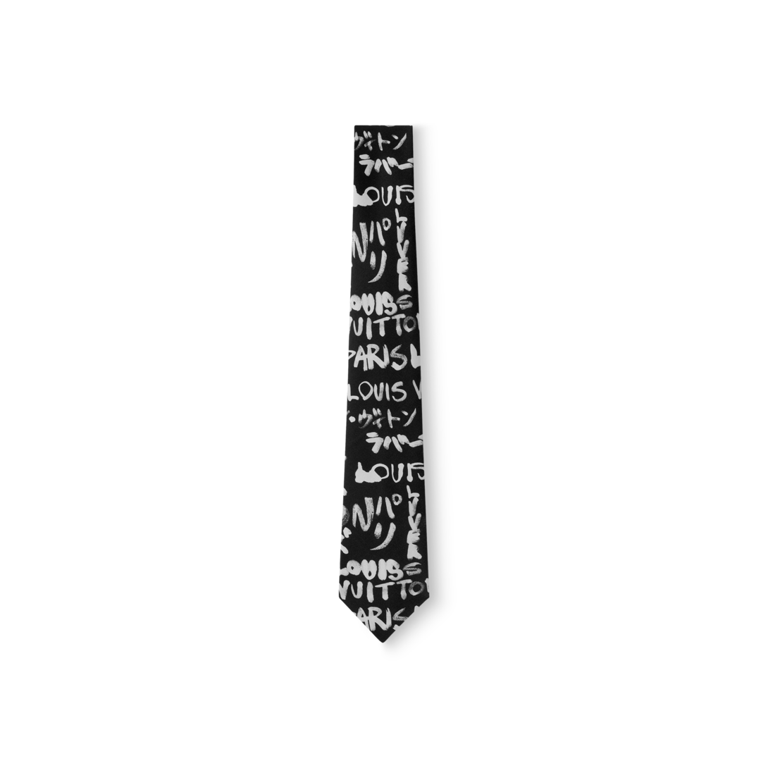 LV Scribble Tie S00 - Accessories | LOUIS VUITTON